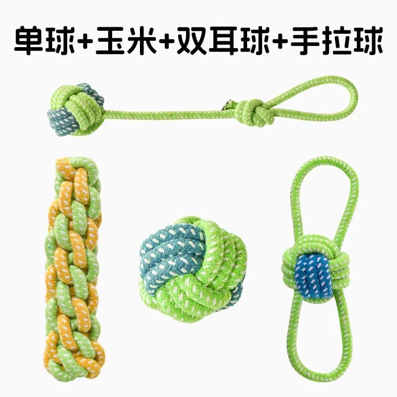 绳结玩具真实产品参考图